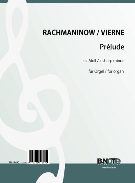 Rachmaninow: Prélude en do dièse mineur op.3/2 (Arr. orgue: Vierne)