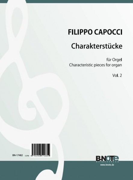 Capocci: Characteristic pieces for organ vol. 2