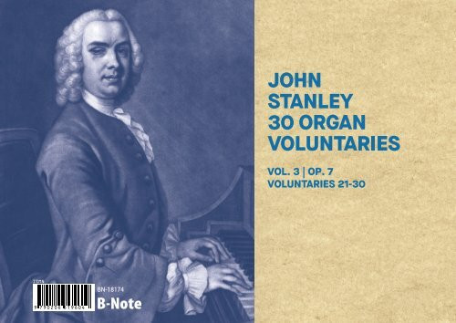 Stanley: 30 Organ Voluntaries - Vol.3: Nr. 21-30 op.7