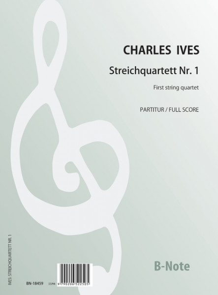 Ives: 1er quatuor à cordes (partition / parties)
