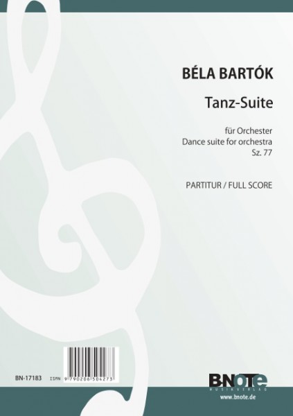 Bartók: Dance suite for orchestra Sz.77 (Full score)