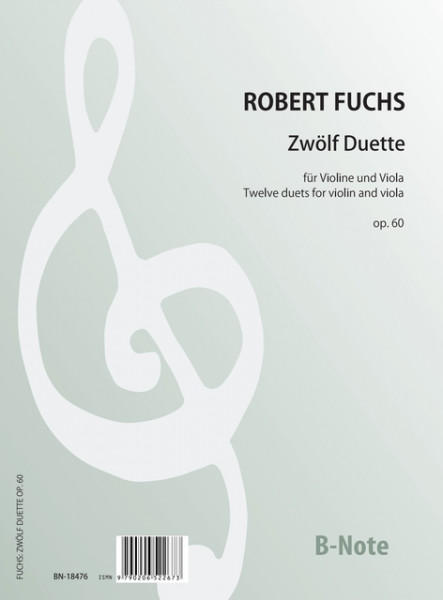 Fuchs: Twelve duets for violin and viola op.60