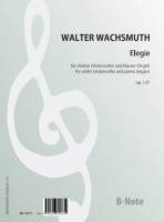 Wachsmuth: Elegie für Violine (Cello) und Klavier (Orgel) op. 137 Wachsmuth: Elegie für Violine (Cello) und Klavier (Orgel) op. 137