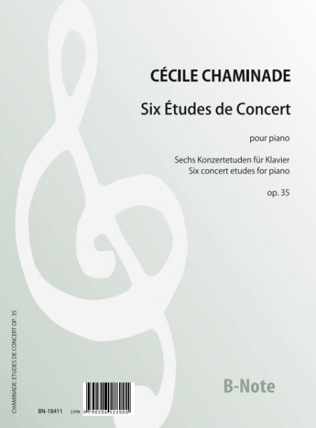 Chaminade: Six Études de Concert pour piano op.35