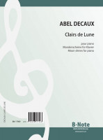 Decaux: Four Clairs de Lune for piano Decaux: Four Clairs de Lune for piano