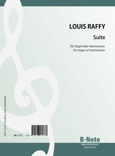 Raffy: Suite for organ (manuals) or harmonium op.74