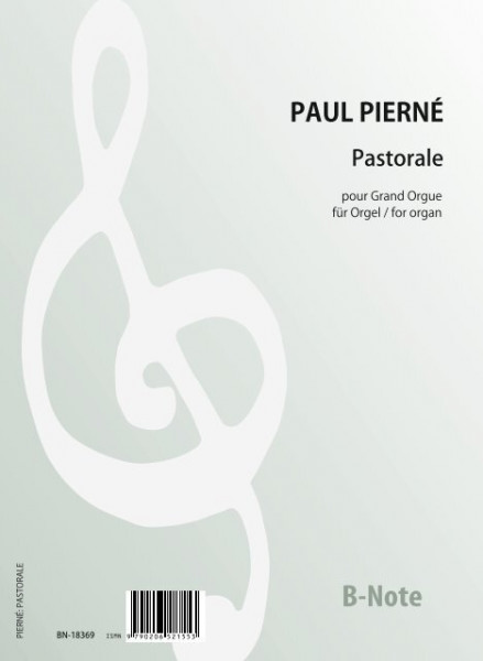 Pierné: Pastorale für Orgel