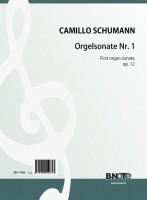 Schumann: Orgelsonate Nr. 1 d-Moll op.12 Schumann: Orgelsonate Nr. 1 d-Moll op.12