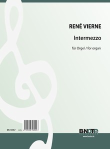 Vierne: Intermezzo for organ