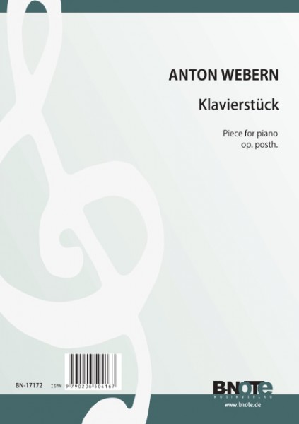 Webern: Piano piece (posth.)
