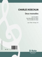 Koechlin: Zwei Monodien für Oboe aus op.213 Koechlin: Zwei Monodien für Oboe aus op.213