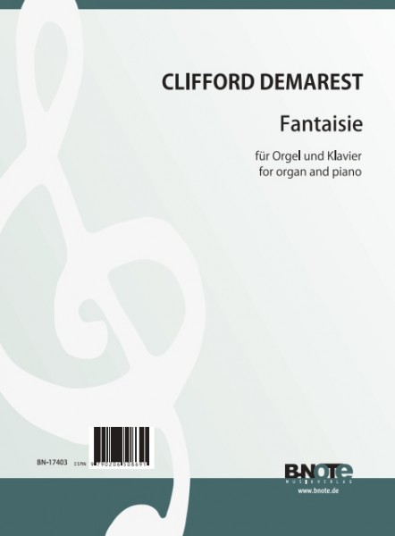 Demarest: Fantaisie pour piano et orgue