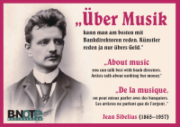 Postkarte: Über Musik ... Postkarte: Über Musik ...