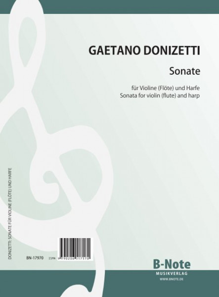 Donizetti: Sonata for violin (flute) and harp