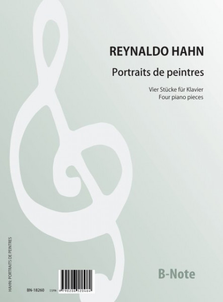 Hahn: Portraits de peintres (Portraits of Painters) for piano