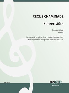 Chaminade: Morceau de concert op.40 (Arr. 2 pianos)