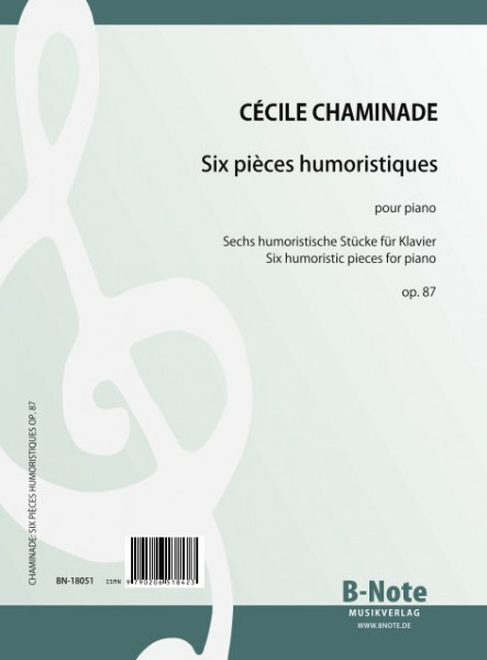 Chaminade: Six humorous pieces for piano op.87