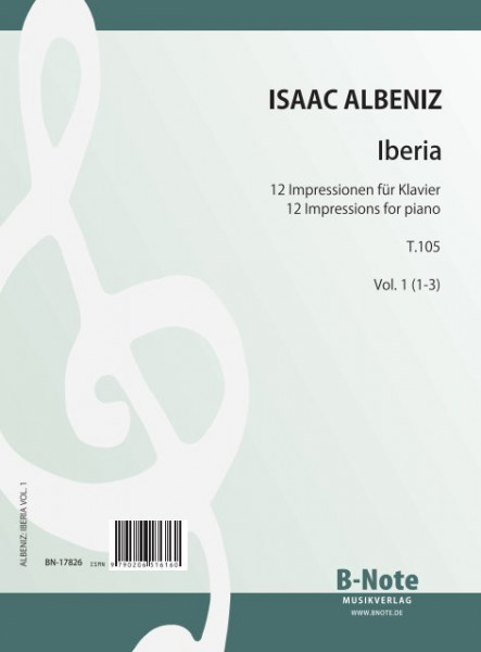 Albeniz: Iberia - 12 impressions for piano (vol.1)