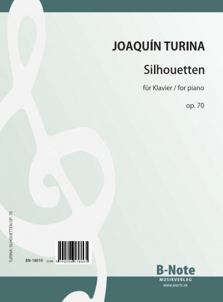 Turina: Fünf Silhouetten für Klavier op.70