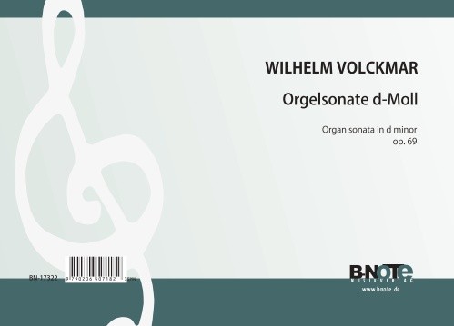 Volckmar: Sonate pour orgue en re mineur op.69