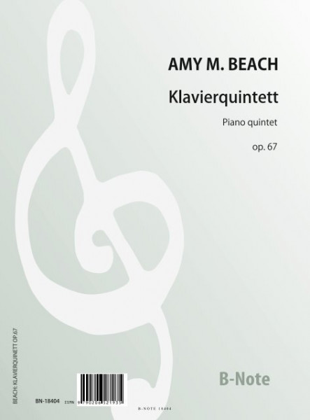 Beach: Quintette avec piano en fa diÃƒÂ¨se mineur op.67