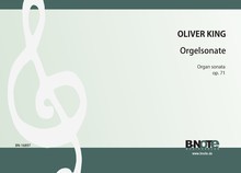 King: Sonate pour orgue en re mineur op.71
