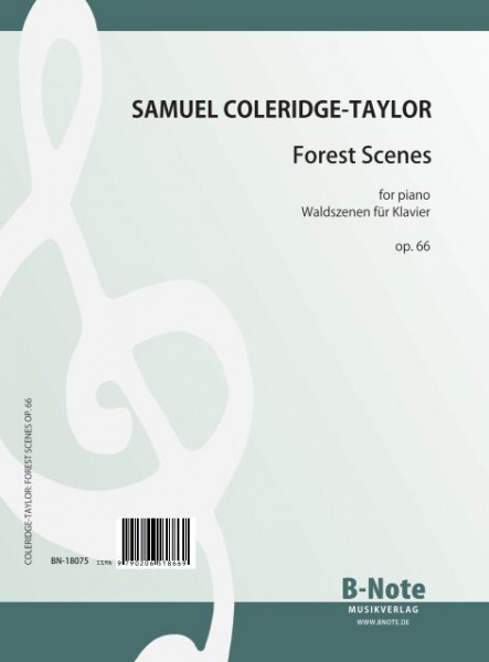 Coleridge-Taylor: Cinq Scènes de forêt pour piano op.66
