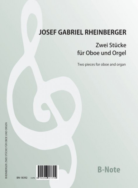 Rheinberger: Deux pièces pour hautbois et orgue