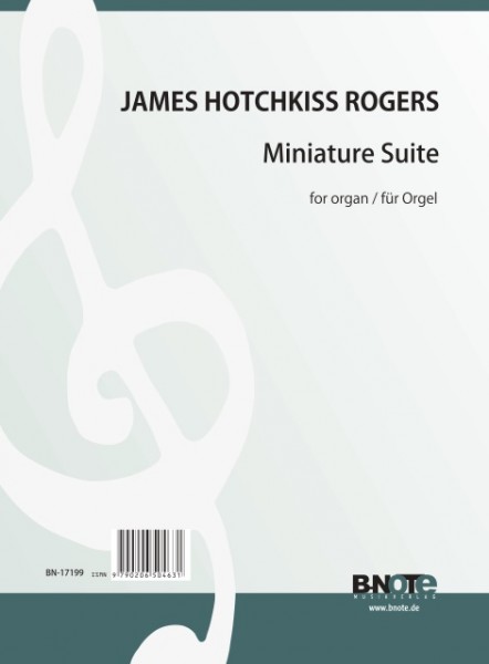 Rogers: Miniature Suite for organ