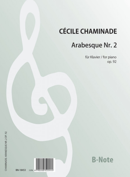 Chaminade: 2me Arabesque pour piano op.92