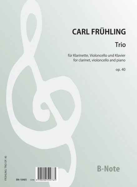 Frühling: Trio für Klarinette, Cello und Klavier op.40
