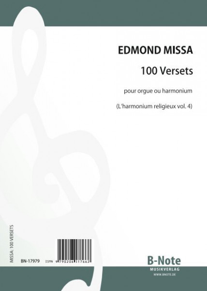 Missa: 100 Versets pour orgue ou harmonium