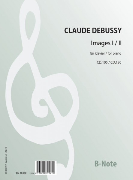 Debussy: Images I et II pour piano CD.105/CD.120