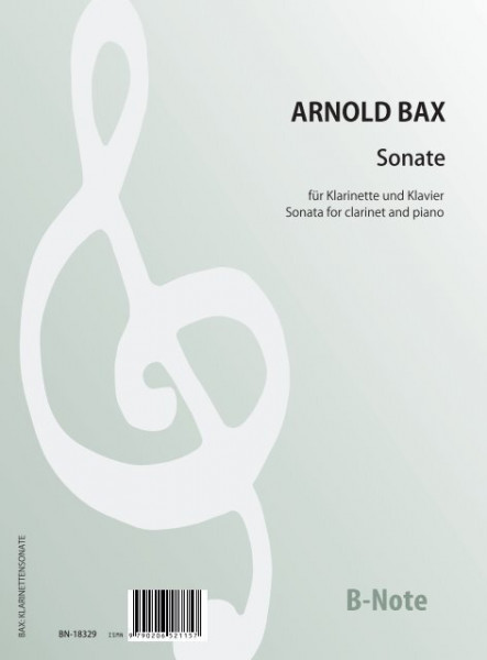 Bax: Sonata for clarinet and piano