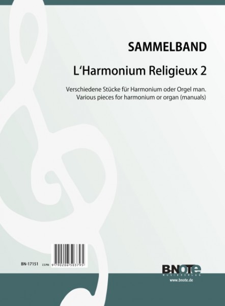 Diverse: L’Harmonium Religieux 2 – 38 pièces faciles pour orgue ou harmonium