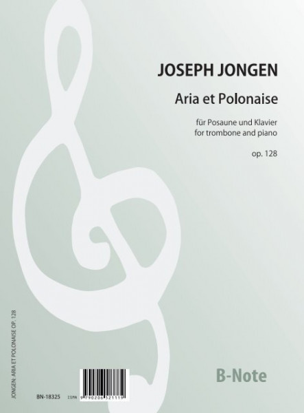 Jongen: Aria et polonaise for trombone and piano op.128
