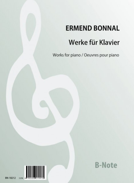 Bonnal: Oeuvres pour piano