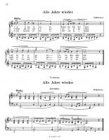 Aperçu: Diverse: Album de Noël - 18 chansons populaires pour piano dans des arrangements faciles Aperçu: Diverse: Album de Noël - 18 chansons populaires pour piano dans des arrangements faciles